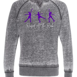 Raised at the rink Crew or Hoodie