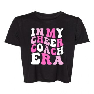 Cheer Coach Era Crop Tee