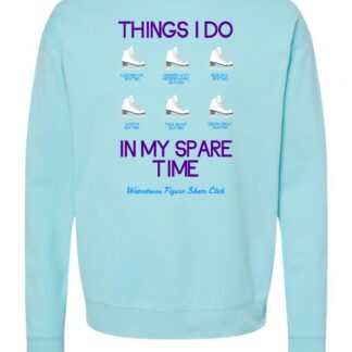 Things I Do Tultex Unisex Fleece Crewneck Sweatshirt