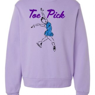 Toe Pick BELLA + CANVAS Unisex Sponge Fleece Classic Crewneck Sweatshirt