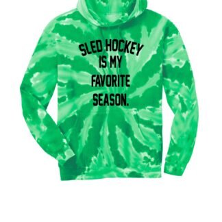 Tie-Dye Pullover Hooded Sweatshirt
