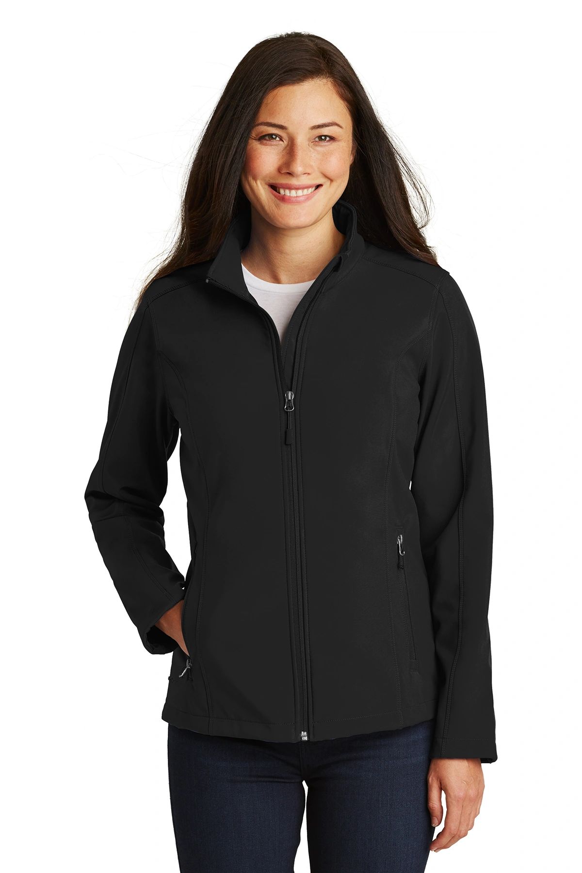 Port Authority Ladies Core Soft Shell Jacket - Image 6