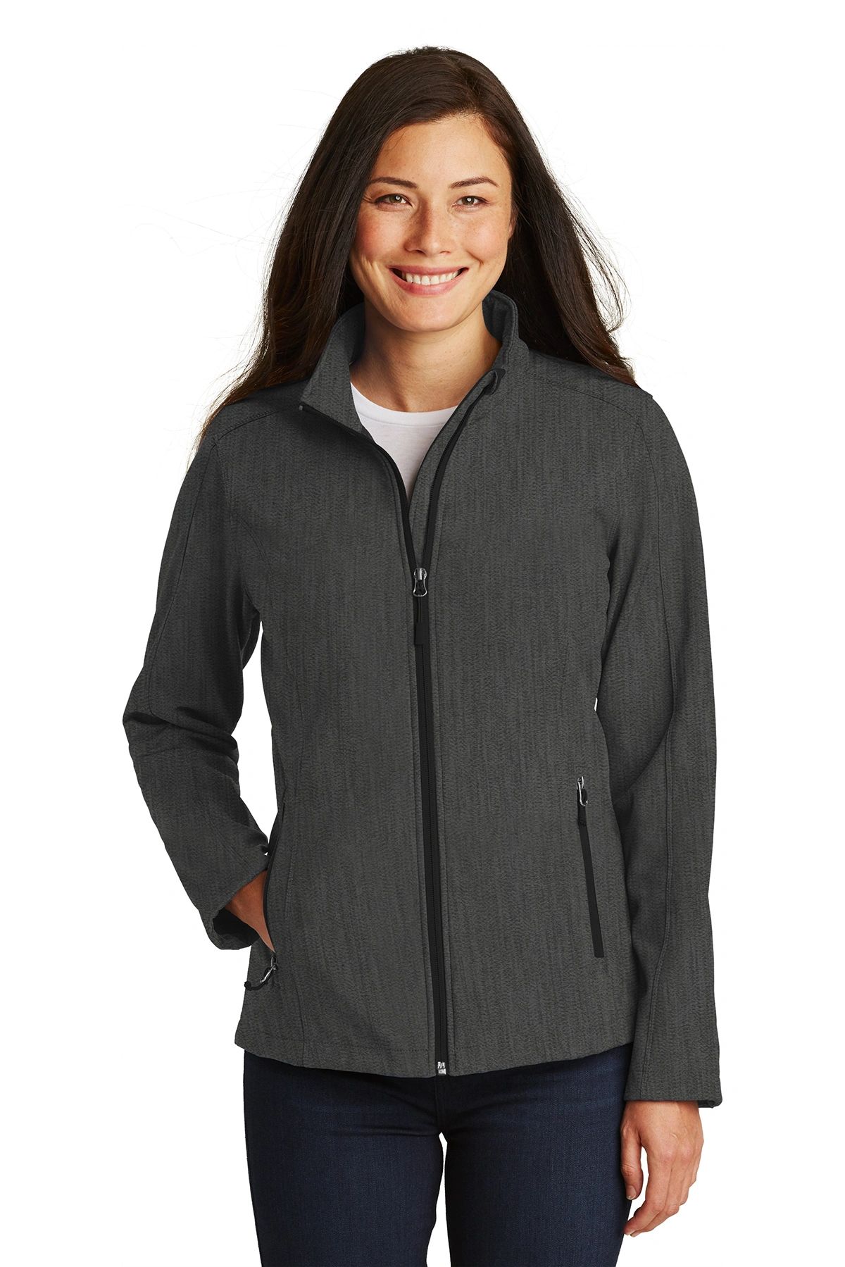 Port Authority Ladies Core Soft Shell Jacket - Image 2