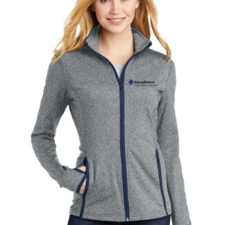 Sport-Tek® Ladies Sport-Wick® Stretch Contrast Full-Zip Jacket