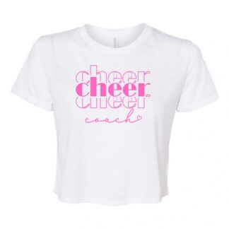 Cheer Coach Crop Tee