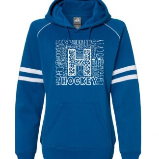 Women's Fleece Piped Hooded Sweatshirt