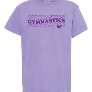 Violet Garment-Dyed Youth T-Shirt