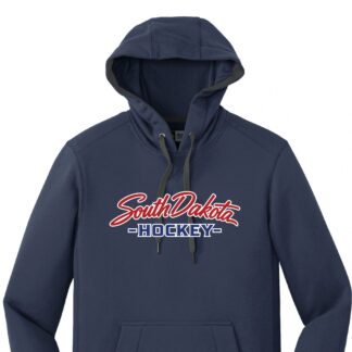 South Dakota Hockey Heavyweight New Era® French Terry Pullover Hoodie