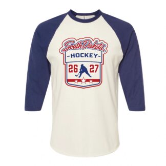 Shield Logo Tultex Unisex Fine Jersey Raglan T-Shirt