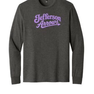 Full Logo Jefferson Arrows District® Perfect Tri® Long Sleeve Tee