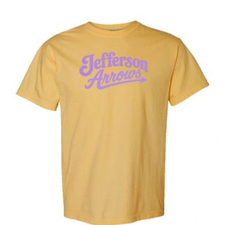 Full Logo Jefferson Arrows Comfort Colors Unisex Garment-Dyed Heavyweight T-Shirt
