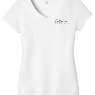 Jefferson Arrows 2 Color District® Women’s Perfect Tri® V-Neck Tee